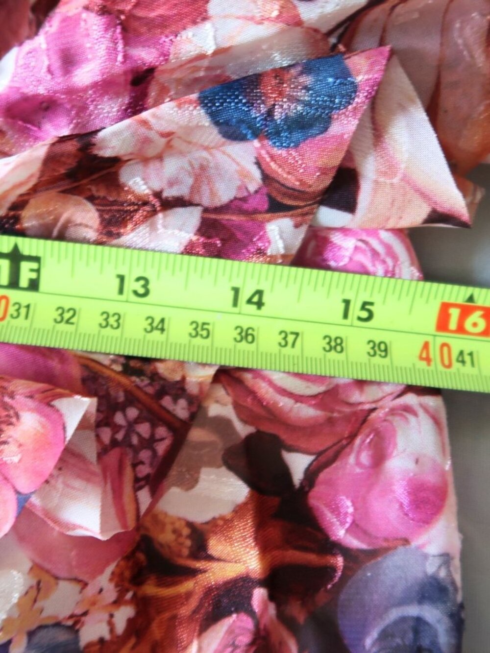 NWT Elliatt Perla Frilled Maxi Dress gown in Floral pink XXL - Picture 9 of 16